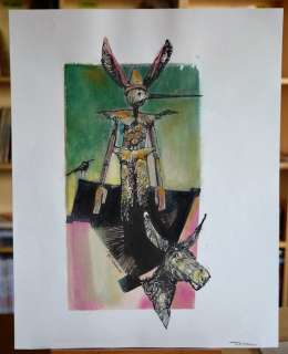 Toppi, Sergio - watercolour on print | Catawiki