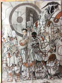 Pellé, Serge - Originele tekening - Orbital | Catawiki