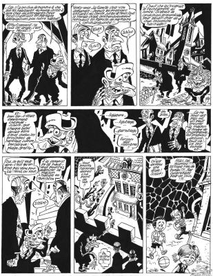 Foerster Philippe | Planche originale 3 de de l’histoire | Galerie Napoléon