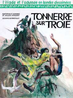 Follet | L’Iliade et l’Odyssée, projet de couverture de l’… | Banque Dessinée
