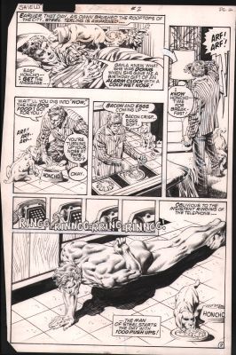 Rudy Nebres | Lancelot Strong: the Shield #2 P.2 - One-Handed Pushups - 1983 | Anthony’s Comic Book Art