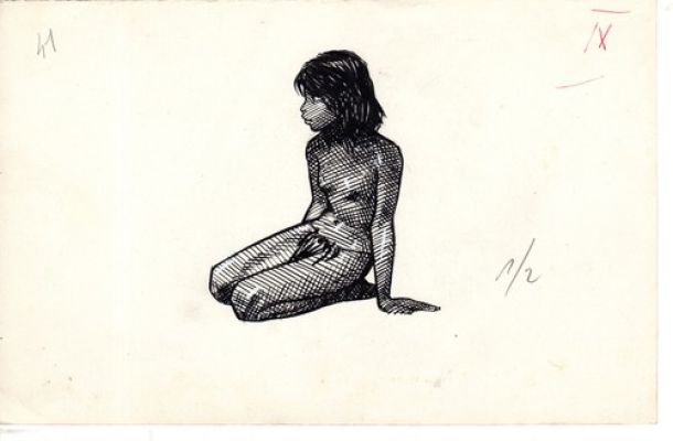 DESSIN ORIGINAL Pierre JOUBERT RN25 Perdus dans la jungle p132 Signe de Piste | eBay Europe