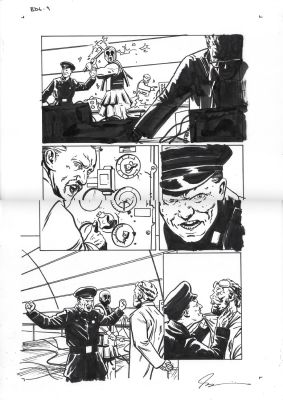 Jacob Phillips | The Peril of the Brutal Dark: an Ezra Cain Mystery Issue 06 Page 09 | Splash Page