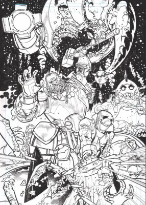 Andrei Bressan – VOID RIVALS – 28 Cover – Skybound – Robert Kirkman | Berserker Art