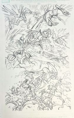 Pepe Larraz | Spider Girl: Spider Island #3 P.16 | The Green Room