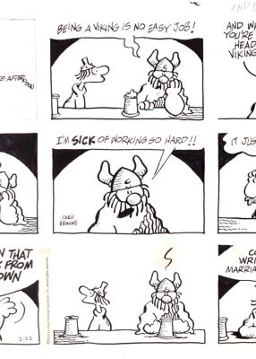 Chris Browne – Hagar The Horrible – Sunday Strip | Berserker Art