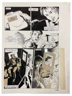 Alien Nation: The First Comers Original Storyboard Production Comic Art | Los Angeles Estate Auction