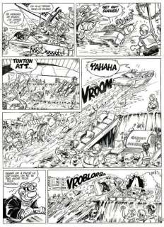 Serge Carrère - lot 354 - Leo Loden, Propergol sur le capitole, planche originale à…