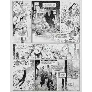 Dominique Legeard Dit Lidwine (Né En 1960) | La Quête de l’oiseau du temps, planche 46 | Tajan