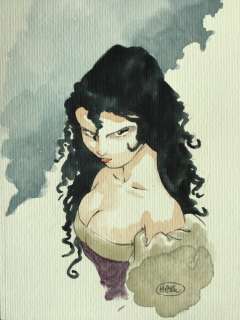 Masbou - Dessin original en couleur  (2018) | Catawiki