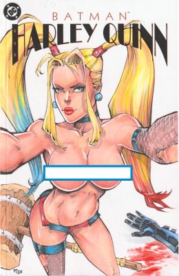 Rb White | Batman Harley Quinn Cover | Raremarq (Buy It Now)