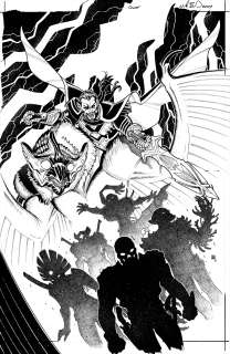 Nick Bradshaw | Annihilation 2099 #5 | Art by Canucks