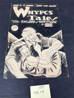 Peter Iro Wnypcs Tales Front Page Comic Original Art | misc / divers