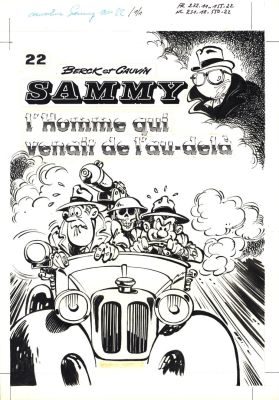 Berck | Sammy tome 22 couverture | Galerie OPA