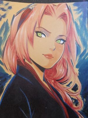 Sakura Original Fine Art Illustration Signed 8.5x11 COA | eBay US (Buy It Now)