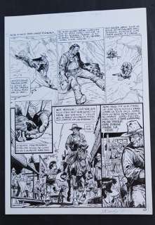 Derib - Planche originale - L’homme qui croyait Ã  la Californie | Catawiki