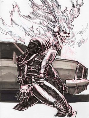 Eric Canete | Inktober Ghost Rider | Essential Sequential