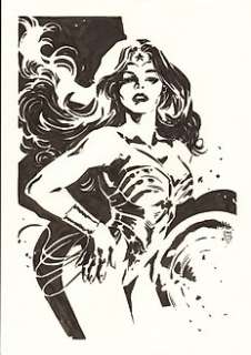 Wonder Woman Original Artwork - by Dani Strips - Dimensions: Taille approximative A3 (27 x 39 cm) | Catawiki