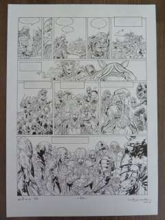 Duarte, Kyko - Originele pagina (p.49) - Elfen 16 - Rouge comme la lava (2016) | Catawiki