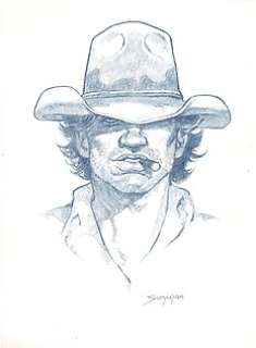 Sanjulian, Manuel - Original Drawing - Lieutenant Blueberry - Page volante 