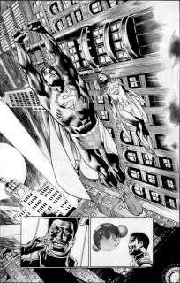 Eddy Barrows, Eber Ferreira | Superman: Lex Luthor Special #1 Page 20 Splash Barrows Ferreira | ComicArtFans Classifieds