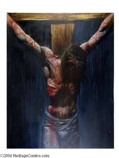 Simon Bisley - Jesus on Cross