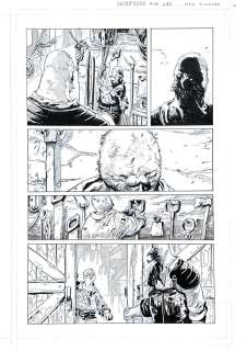 Max Fiumara, Rick Remender | The Sacrificers #1 Page 22 - Max Fiumara | ComicArtFans Classifieds