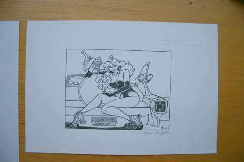 Franka - Origineel vignet + inkleuring - Chroom (2017) | Catawiki