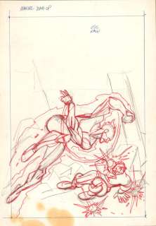 Gil Kane | Marvel Team-Up #18 Couverture Préliminaire | La French Collection