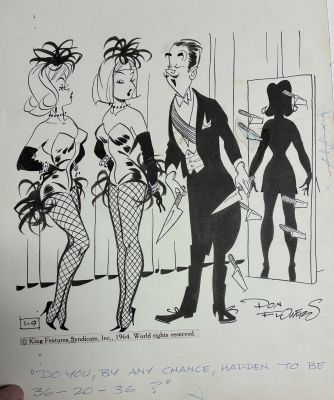 Don Ffowers | Don Flowers Knife Thrower | ComicArtFans Classifieds