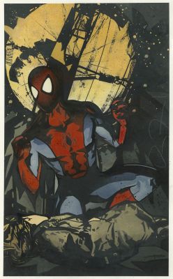 John Van Fleet | For Sale: Spider-Man: the Death of Gwen Stacy Tpb Cover | ComicArtFans Classifieds