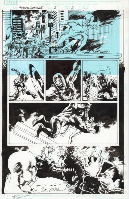 Sean Phillips | Marvel Zombies Vol.1 (2006) #3 P.11 Death of the Silver Surfer | ComicArtFans Classifieds
