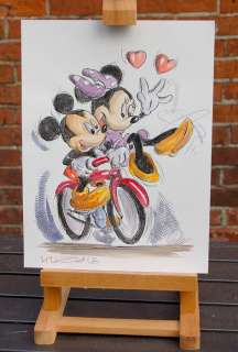 Klausewitz - Originele tekening - Mickey & Minnie Mouse (2018) | Catawiki