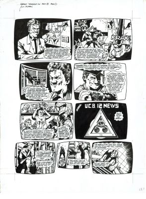 Jim Murray, Gordon Robson, Chris Standley | Judge Dredd Megazine Vol.2 #74, (1995). Harmony - ’Transient 114’. First Page of Second Instalment | ComicArtFans Classifieds