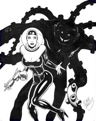Dan Lawlis, Dan Lawlis | Wally Wood Style Mad Magazine Original Line Art By Dan Lawlis | ComicArtFans Classifieds