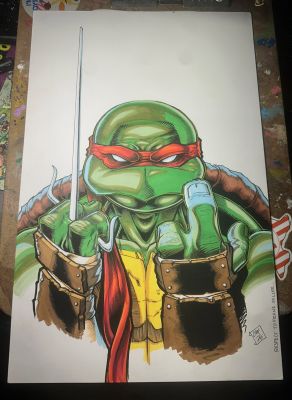 Chris Foreman | Chris Foreman | Teenage Mutant Ninja Turtle Raphael | ComicArtFans Classifieds