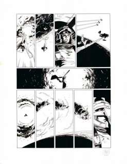 Bajram. Planche originale Universal War One | BDEnchères