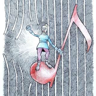 Kianoush Ramezani | Briser les barreaux | Art Maniak