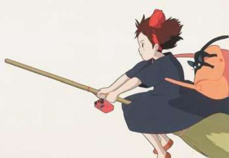 KIKI LA PETITE SORCIÈRE . Ghibli, 1989. Cellulo de kiki sur son&helli | Rossini