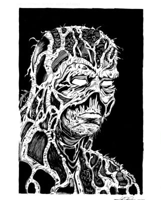 Adam Daniel | Swamp Thing Art By Adam Daniel | ComicArtFans Classifieds