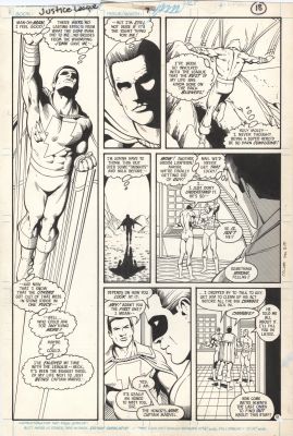 Kevin Maguire, Al Gordon | On Hold - Justice League International 7 Page 15 - Kevin Maguire | ComicArtFans Classifieds