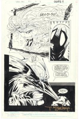 Todd McFarlane - For Sale Todd McFarlane Spider-Man #12 Page 5 Wolverine