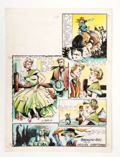 Marin Claude Broncho-Bill Planche... | MARIN Claude Broncho-Bill Planche du récit La balle... | Vermot et Associés