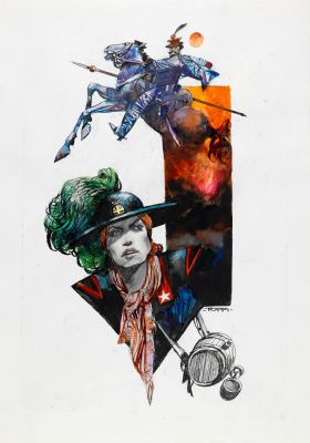 Lot 104 - Toppi Sergio - "Donne guerriere", 2011 | Urania Casa d’Aste