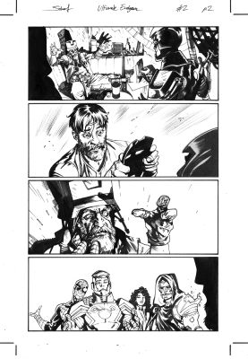 Jonas Scharf | Ultimate Endgame #2 Page 2 | Geoff M Art Sales