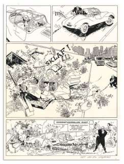 VAN DEN BOOGAARD - Lot 112 - THEO VAN DEN BOOGAARD ◊ Léon-la-terreur casse la baraque...