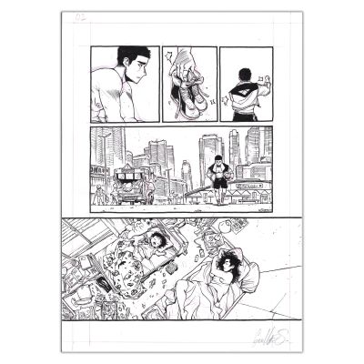 Guillaume Singelin | Shin Zero 2 - Planche originale 46 | Achetez de l’Art