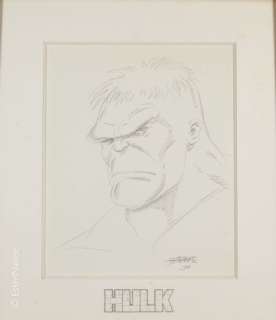 Art Contemporain - Pérez... | Georges PÉREZ (1954) "Hulk" Dessin à la mine de plomb... | Estim Nation