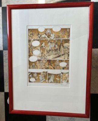 Crisse Atalante Shaping Colours Original 40 X 53 CM Sold With His/Her Frame | eBay Europe (Buy It Now)