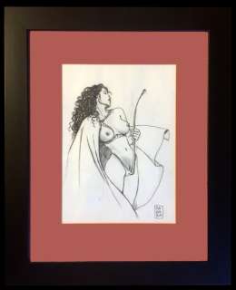 Milo Manara - original artwork "La Maîtresse" - EO | Catawiki